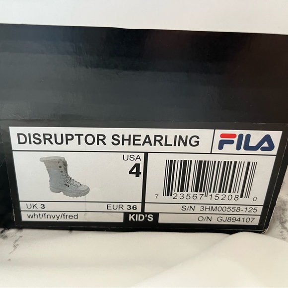 FILA Disruptor Shearling Snow Boots - Picture 3 of 3